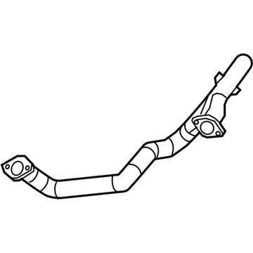 Jeep Gladiator Exhaust Pipe - 68457049AA