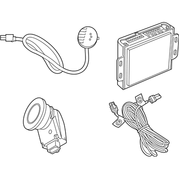 Mopar 68154320AA Module-Parking Assist