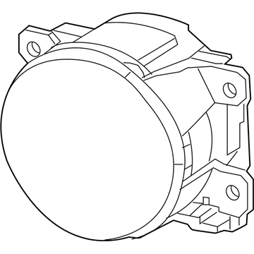 Mopar 5182426AA Front Fog Lamp