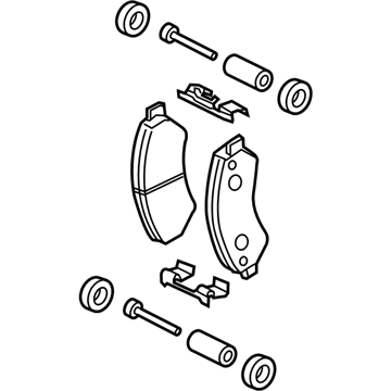 2018 Ram ProMaster 3500 Brake Pad - 68289462AA