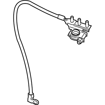 68184682AA Mopar Cable-Battery Negative Illustration 1 of 1