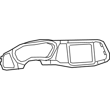 Mopar 5LE121VXAF Bezel-Instrument Cluster