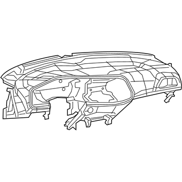 Mopar 5XR50DX9AC Panel-Instrument Panel