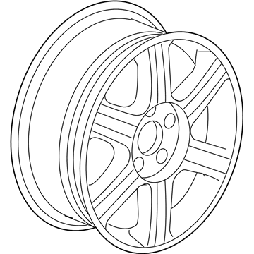 Mopar 4743717AA Wheel-Alloy Aluminum