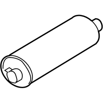 Mopar 52103677AF Exhaust Muffler