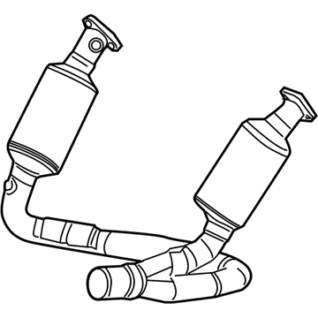 2007 Dodge Dakota Catalytic Converter - 52855725AB