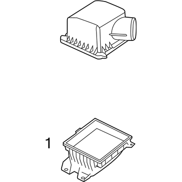 Chrysler 200 Air Filter Box - 68082670AC