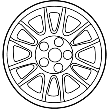 2004 Chrysler Sebring Spare Wheel - MR641137