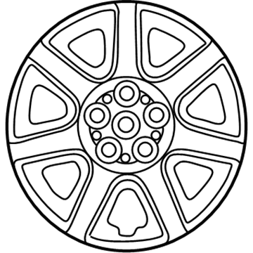 2003 Chrysler Sebring Wheel Cover - MR641143