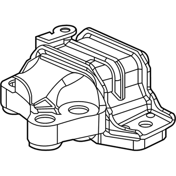 Mopar 68253037AD DAMPER-Transmission Mount