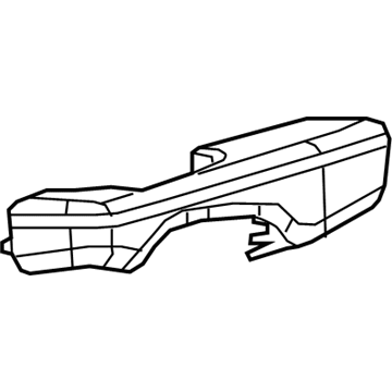 Mopar 5LE441XCAC Front Door Trim Armrest