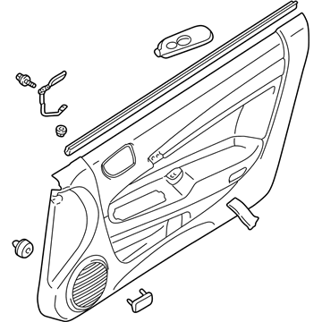 Mopar MR649493 Panel-Front Door