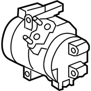 Dodge Challenger A/C Compressor - 68160395AF