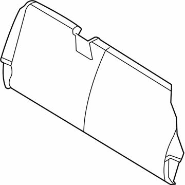 Mopar ZL531L5AA Rear Seat Back Cover