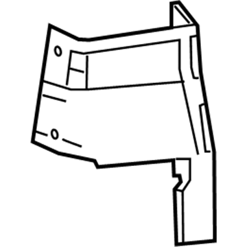 Mopar 5SM83LXHAA Molding-B Pillar Lower