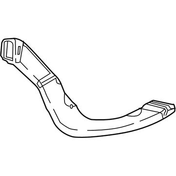 Mopar 68285782AA Duct-Floor Adaptor