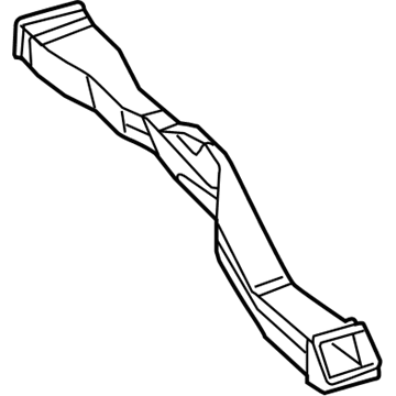 Mopar 55371033AA Duct-Floor Console