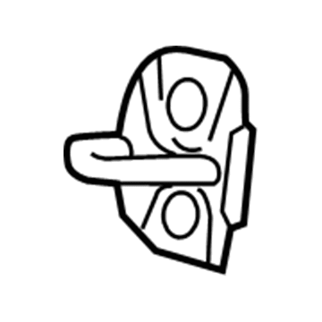 Ram ProMaster City Rear Door Striker - 68119407AA