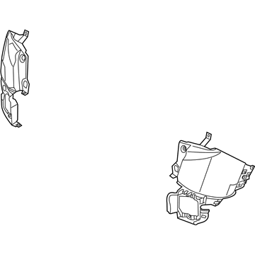 Mopar 5VW86TZZAA Rear Upper Bumper Cover