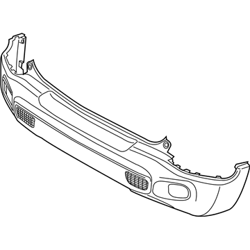 Mopar 6AE88LXHAA Rear Bumper Cover