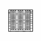 Mopar 6QN24RXFAC Grille-Texture