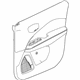 Mopar 5UR04LT5AF Panel-Front Door Trim