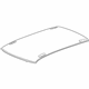 Mopar 68036652AA Panel-Roof