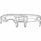 Mopar 68403618AA Instrument Panel