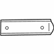 Mopar 5165724AA DAMPENER-Glove Box Door