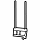 Mopar 68333108AB HEADREST-Mechanism