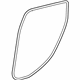 Mopar 5056308AA WEATHERSTRIP-Rear Door Body Mounted