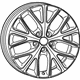Mopar 6GA73DX8AA Black Painted Aluminum Wheel