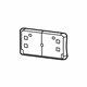 Mopar 68288477AA Bracket-License Plate