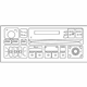 Mopar 56038518AE Radio-AM/FM Cassette With Cd Cont