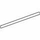 Mopar 55112378AF WEATHERSTRIP-Rear Door Belt Outer