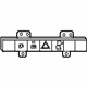 Mopar 56046129AB Switch-3 Gang