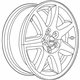 Mopar 1CG33PAKAB Aluminum Wheel