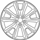 Mopar 5SN87AAAAA Aluminum Wheel