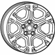 Mopar 1VR95AAAAB Polished Aluminum Wheel