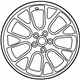 Mopar 6MN92DD5AA Aluminum Wheel