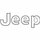 Mopar 68352381AB Nameplate Jeep Tailgate