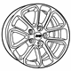 Mopar 5XL061STAA Aluminum Wheel
