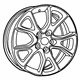 Mopar 1VH41AAAAD Wheel Aluminum