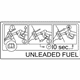 Mopar 57008463AA Label-Fuel