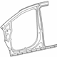 Mopar 68318120AE Panel-Body Side Aperture Outer