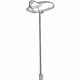 Mopar 5091874AA Antenna-Base Cable And Bracket