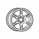 Mopar 4755198AA Wheel-Aluminum