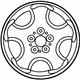 Mopar WA54PAKAB Wheel-Alloy