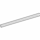 Mopar 55112372AG WEATHERSTRIP-Rear Door Belt Inner