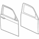 Mopar 68268054AC Front Door